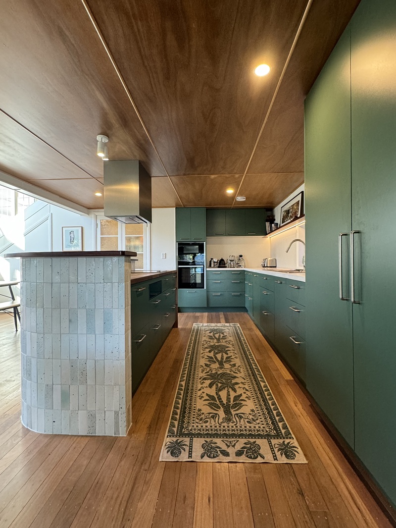 Passive House interior — hallway