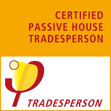 Certified Passive House Tradesperson seal